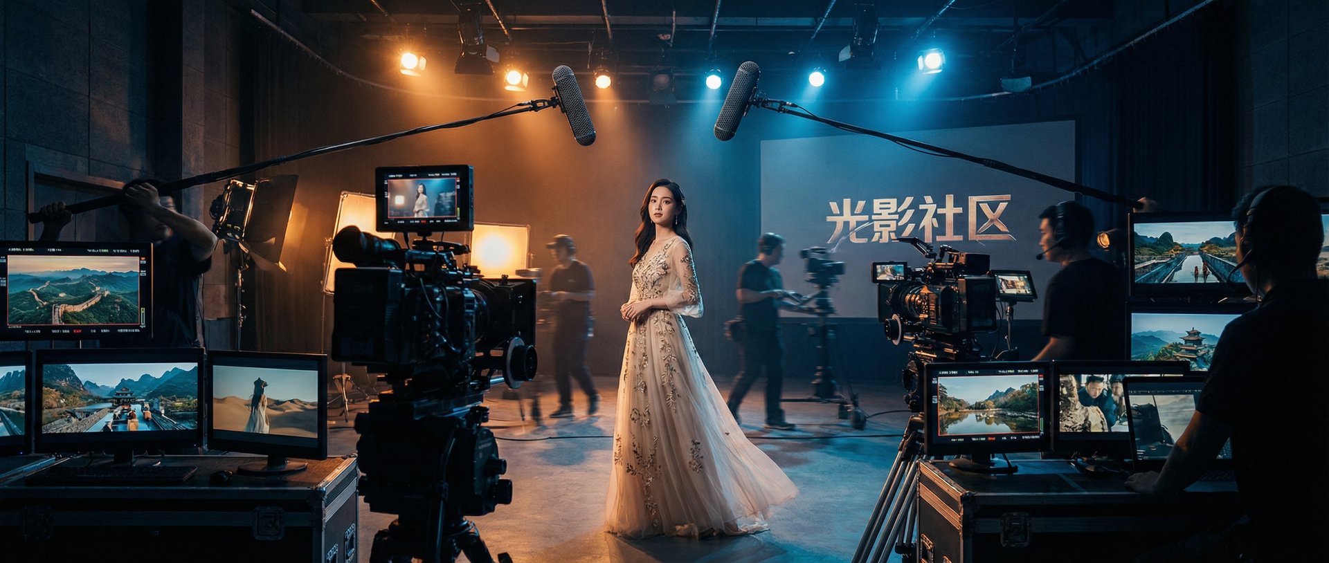 乱伦群P影视传媒制作现场